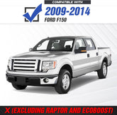 for 2014 F150 Front Bumper Compatible with 2009-2014 12th Gen Ford F150 (Excluding Raptor) | Yzona